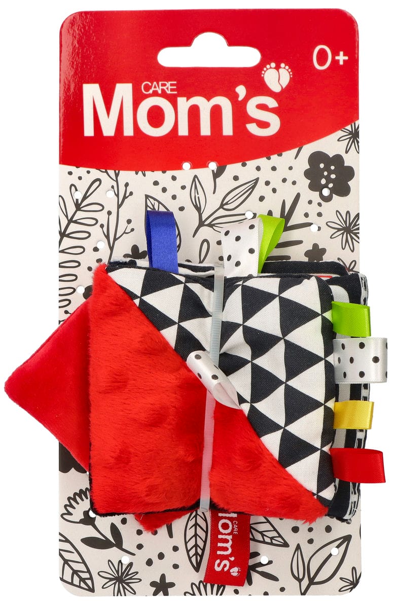 Czerwona książeczka sensoryczna Mom's Care