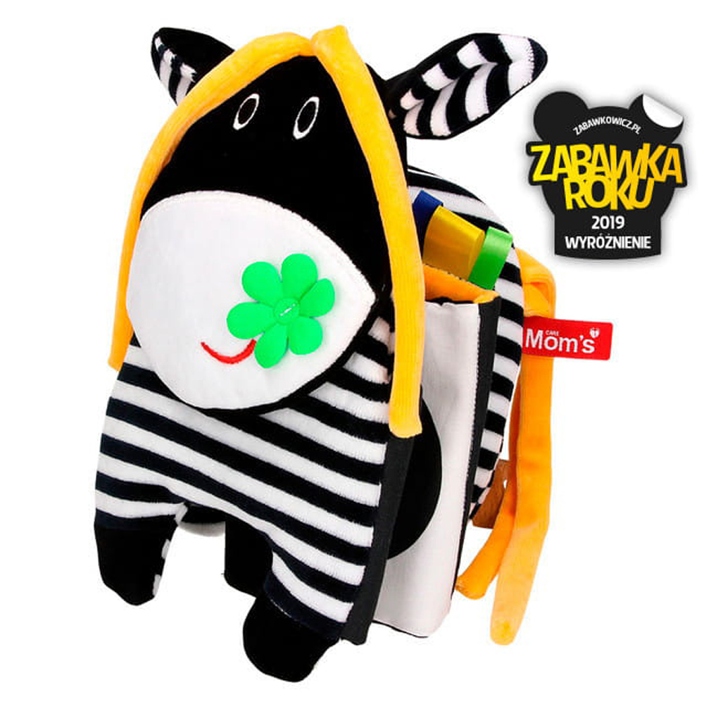 Książeczka sensoryczna króweczka Mom's Care