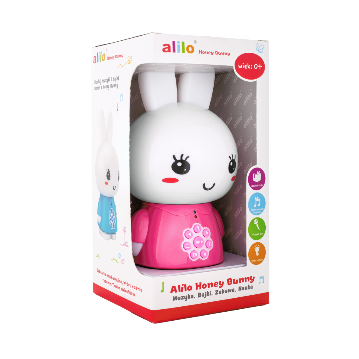 Alilo Honey Bunny G6 różowy