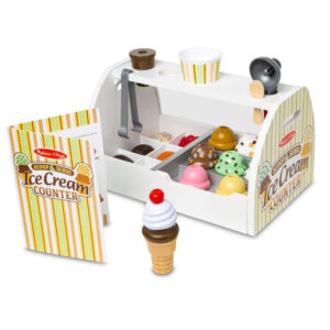 drewniana lodziarnia Melissa & Doug