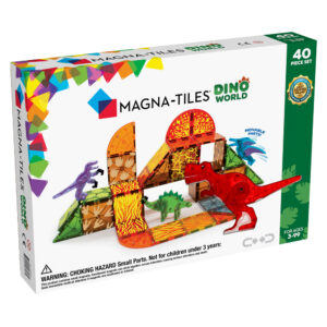 Klocki Magnetyczne Dino World 40 el. Magna-Tiles