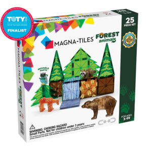 Klocki Magnetyczne Forest Animals 25 el. Magna-Tiles