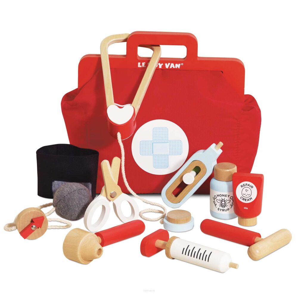 Drewiany zestaw lekarza Le Toy Van