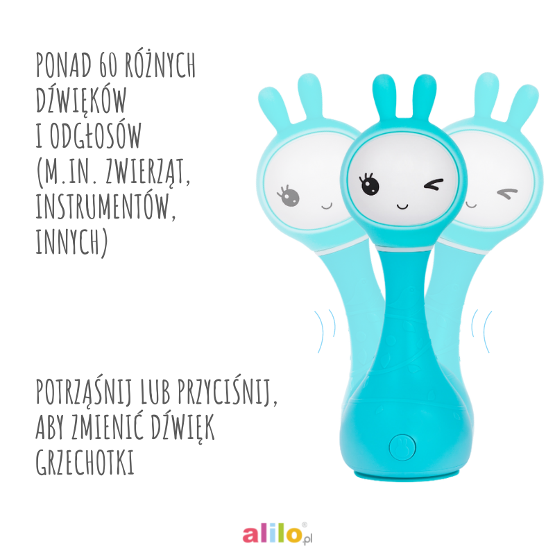 Alilo Smarty Bunny niebieski