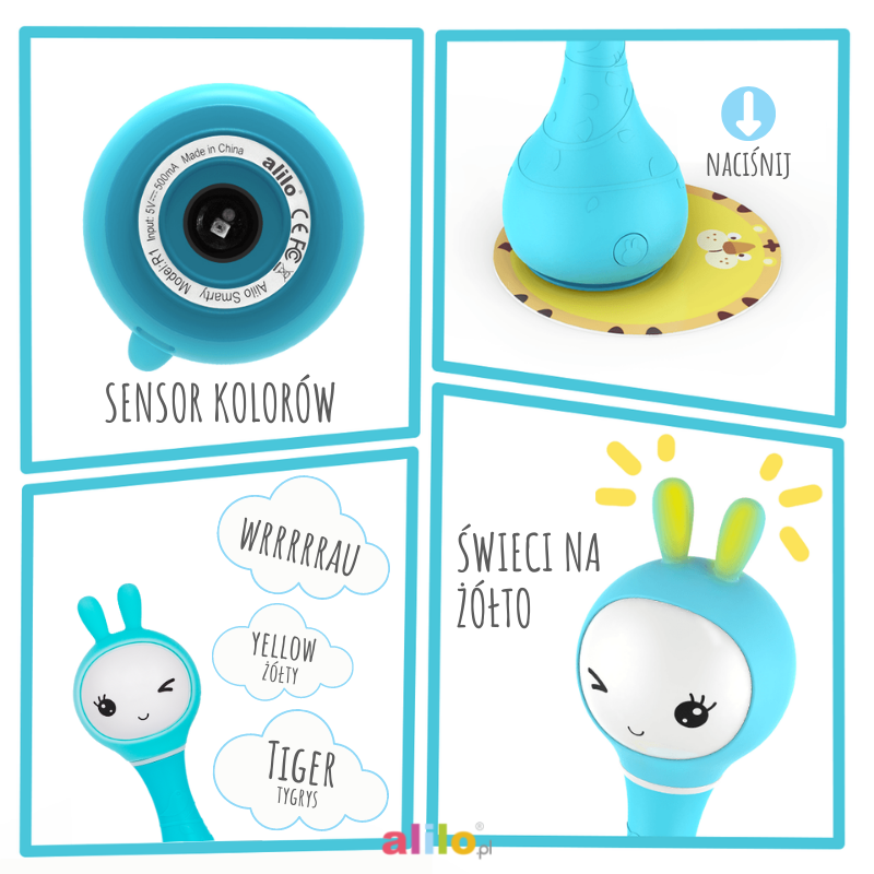 Alilo Smarty Bunny niebieski