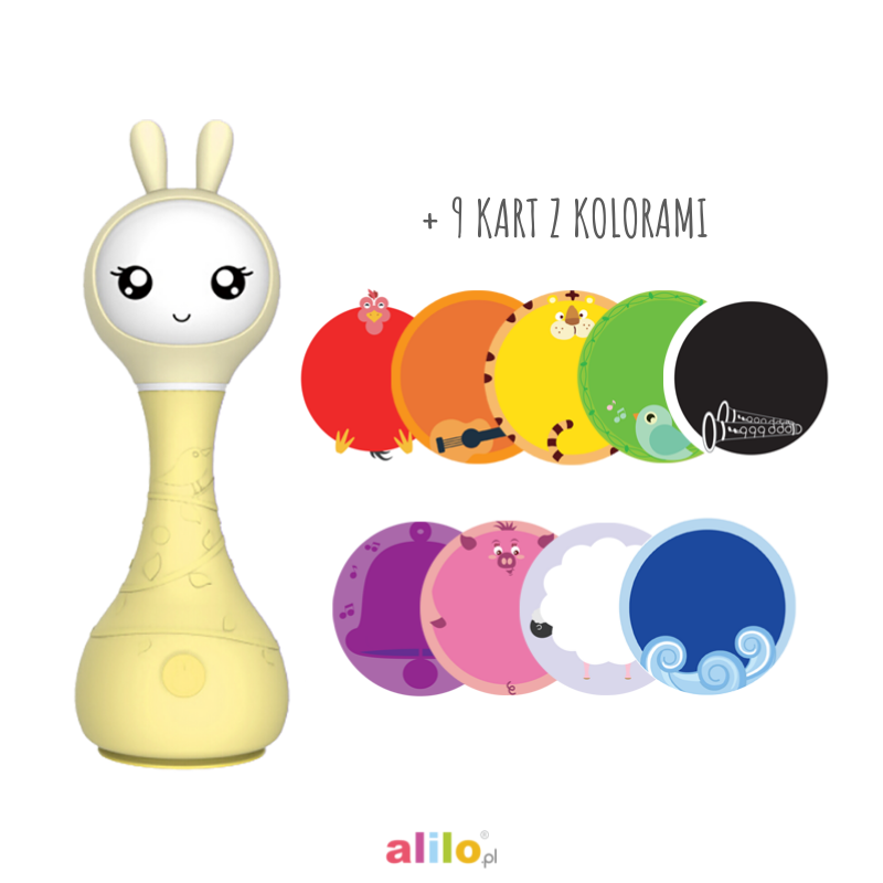 Alilo Smarty Bunny żółty