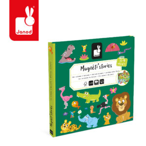 Magnetyczna układanka Afrykańskie Zwierzęta Janod Magneti'stories