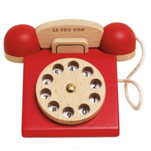 Drewniany telefon Vintage Le Toy Van