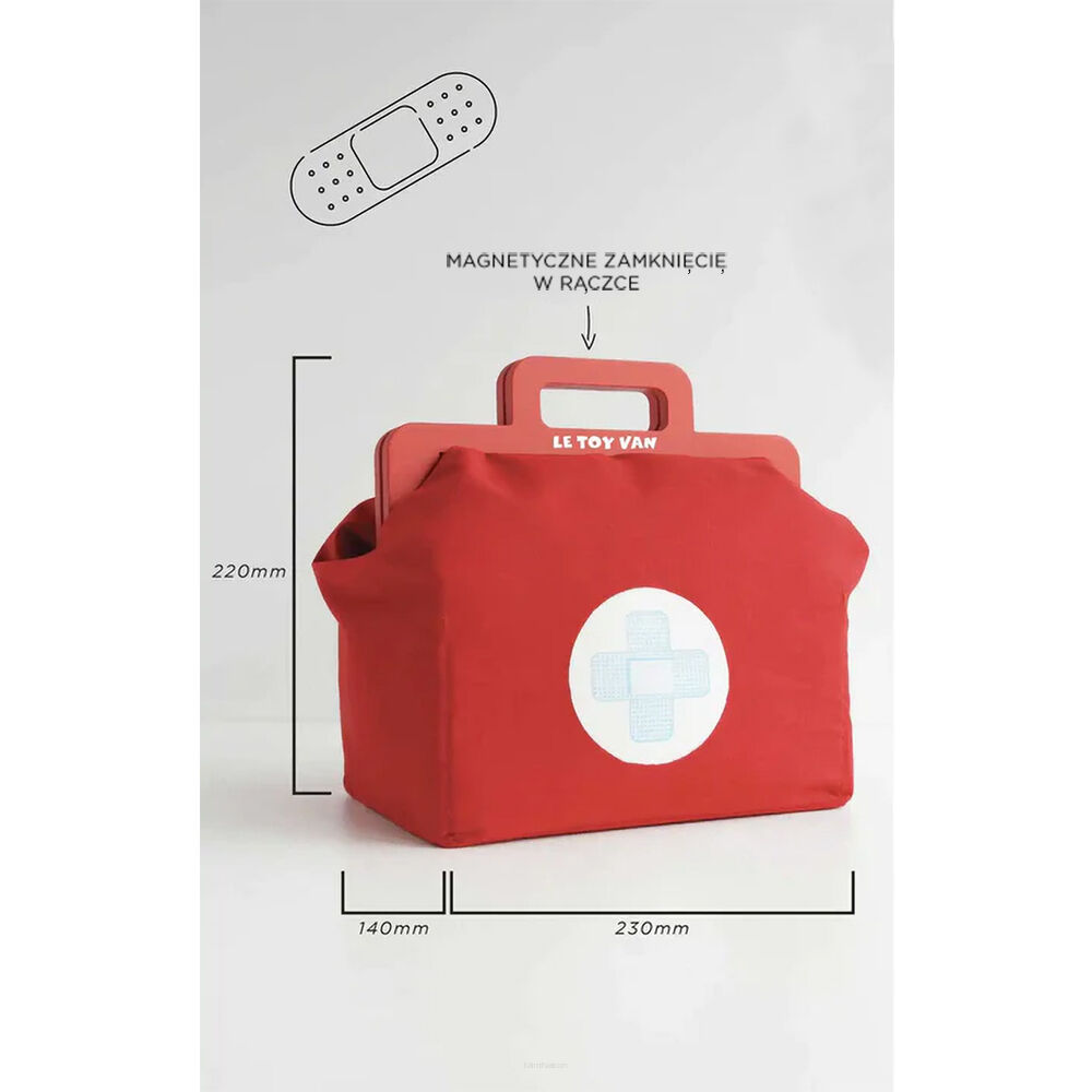 Drewiany zestaw lekarza Le Toy Van