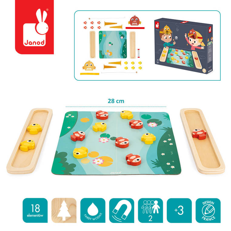 gra łowienie rybek janod