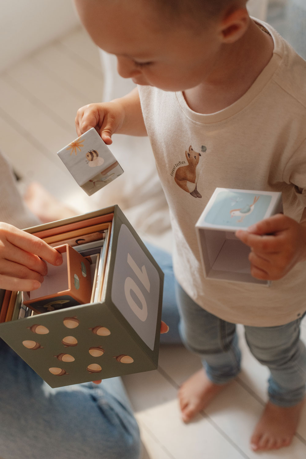 Kartonowa wieża Forest Friends od Little Dutch