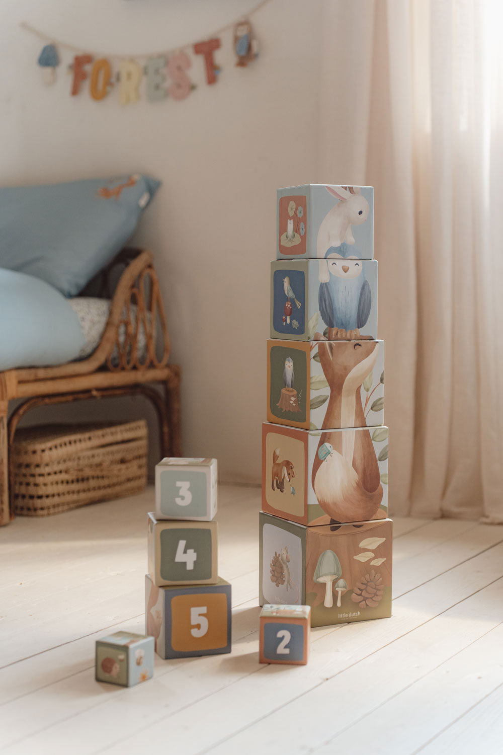 Kartonowa wieża Forest Friends, Little Dutch - obrazek 8