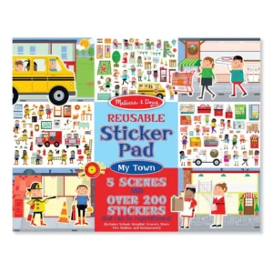 Naklejki wielokrotnego użytku Melissa & Doug Miasto