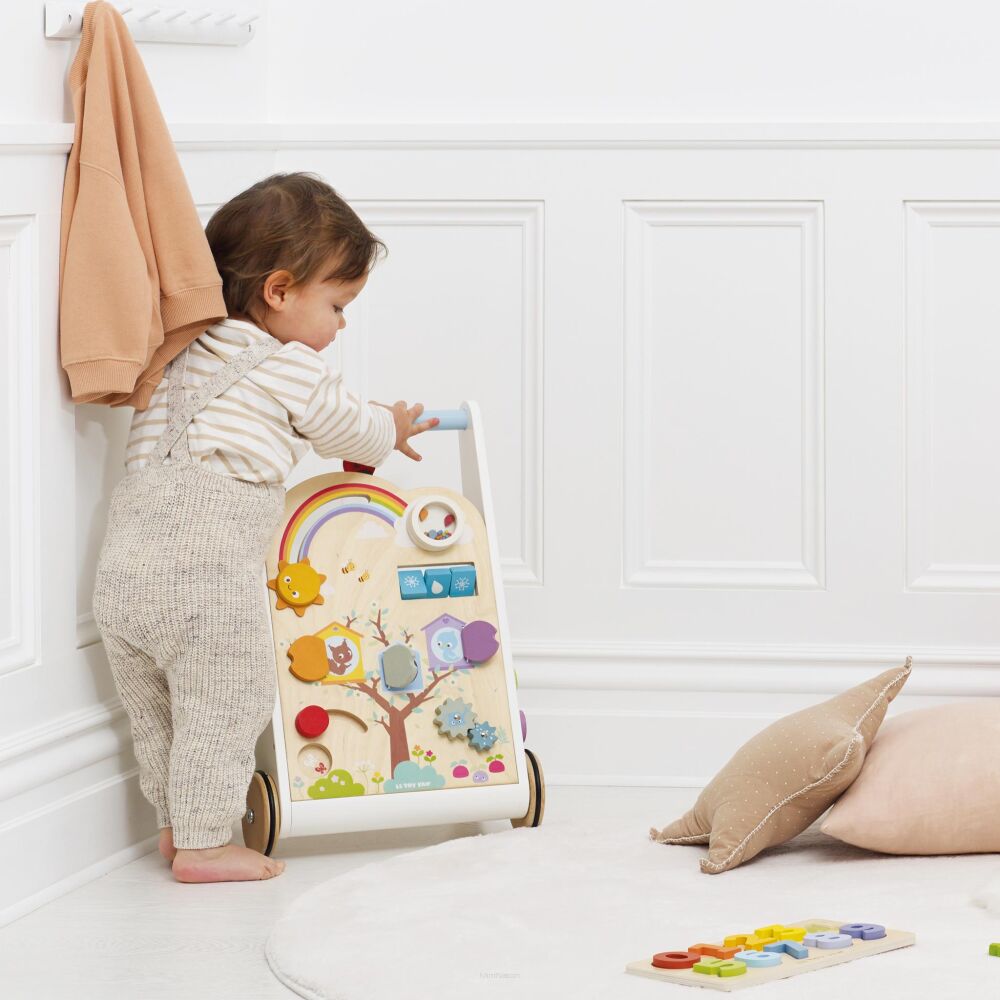 drewniany pchacz le toy van