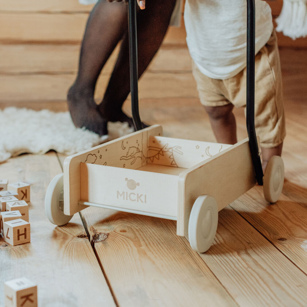 Pchacz drewniany Micki