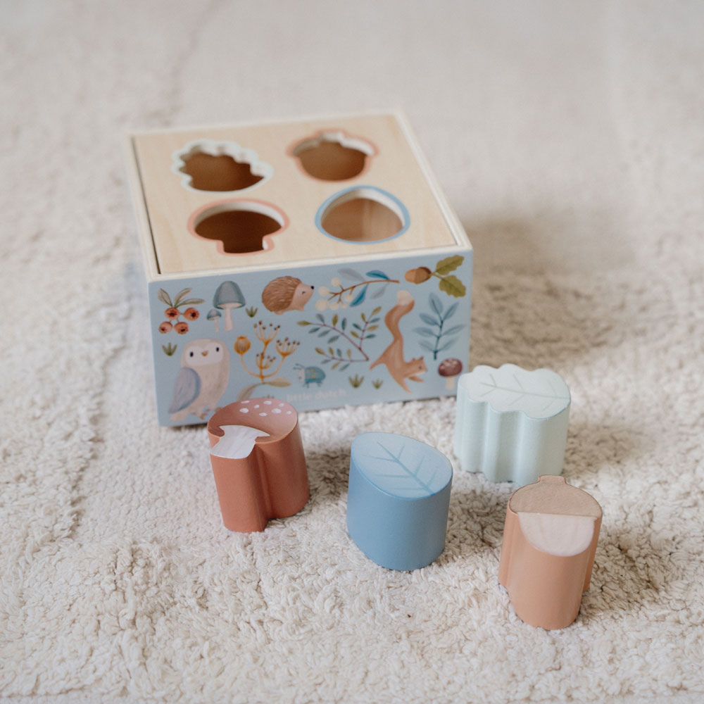 Drewniany sorter forest friends od little dutch