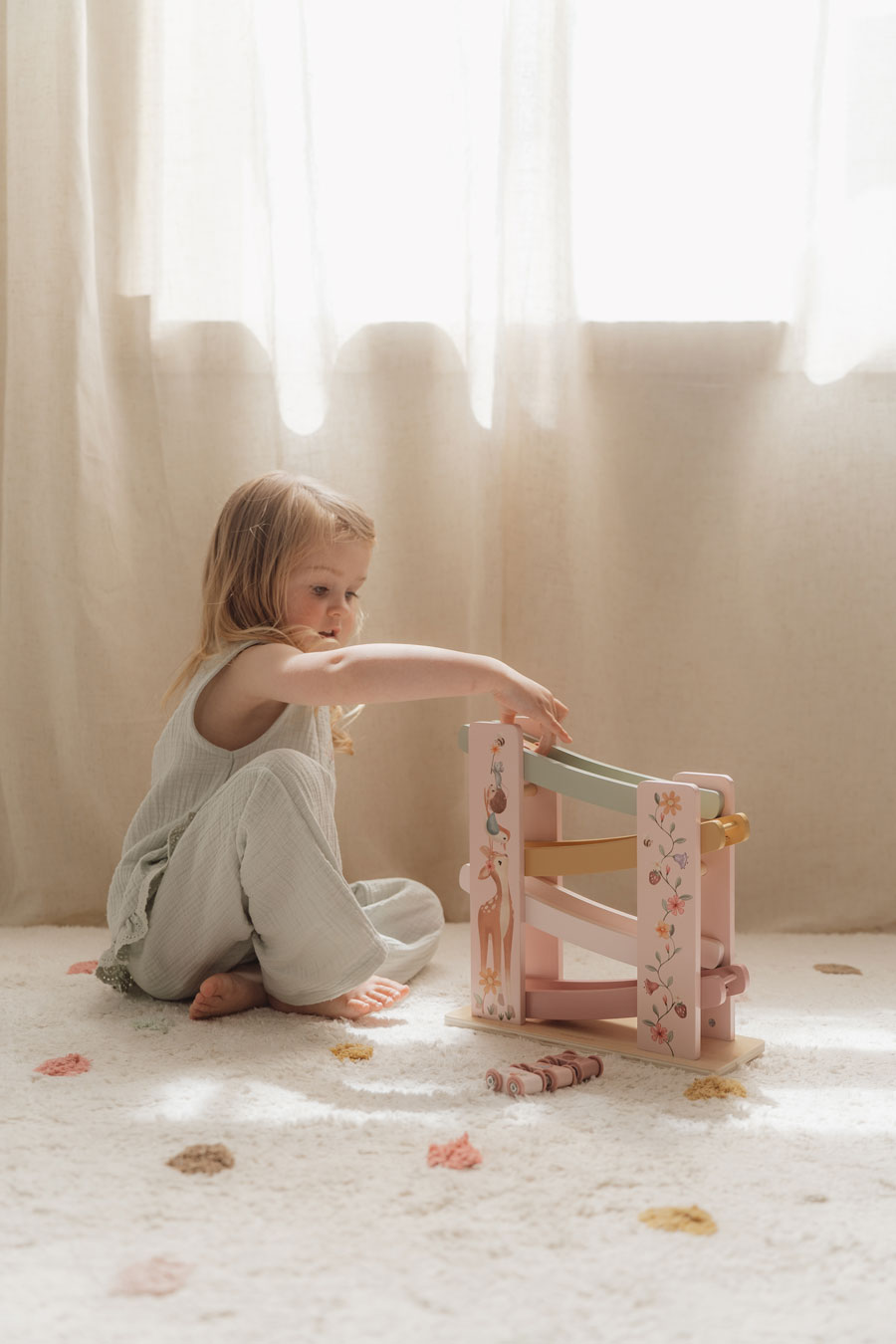 drewniana zjeżdżalnia little dutch