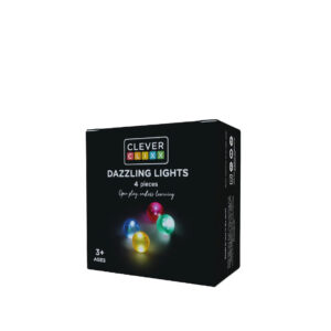 Cleverclixx - Klocki magnetyczne Balls Pack Dazzling Lights - 4 el.
