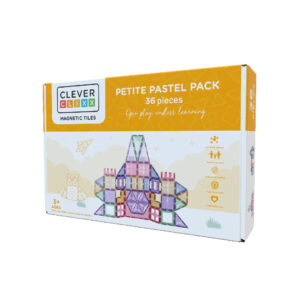 Cleverclixx Klocki magnetyczne Petite Pastel Pack 36 elementów