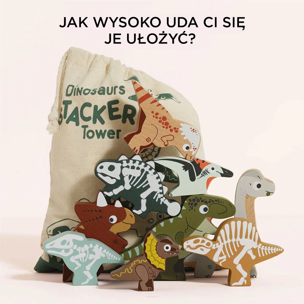 Drewniane figurki dinozaury Le Toy Van