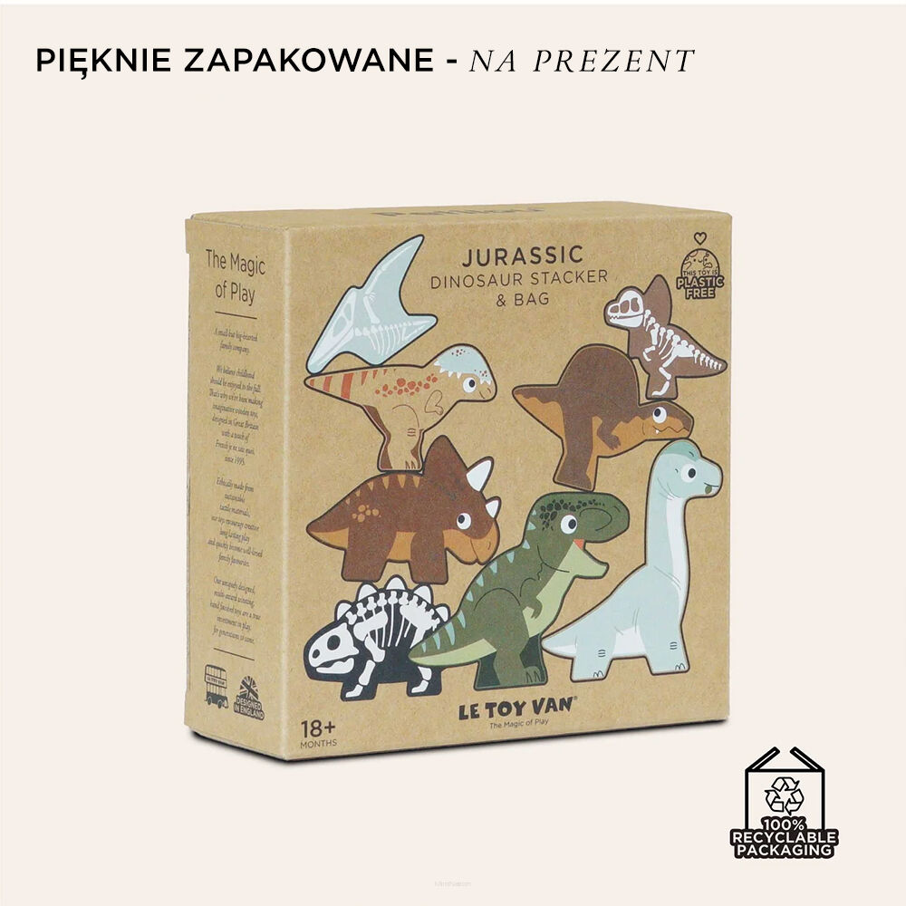 Drewniane figurki dinozaury Le Toy Van