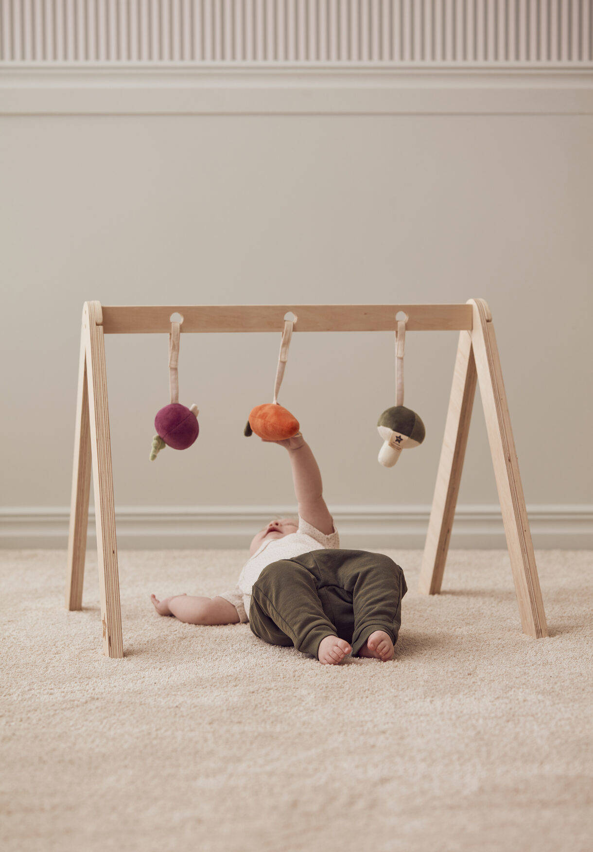 Kid's Concept - Baby gym naturalne drewno