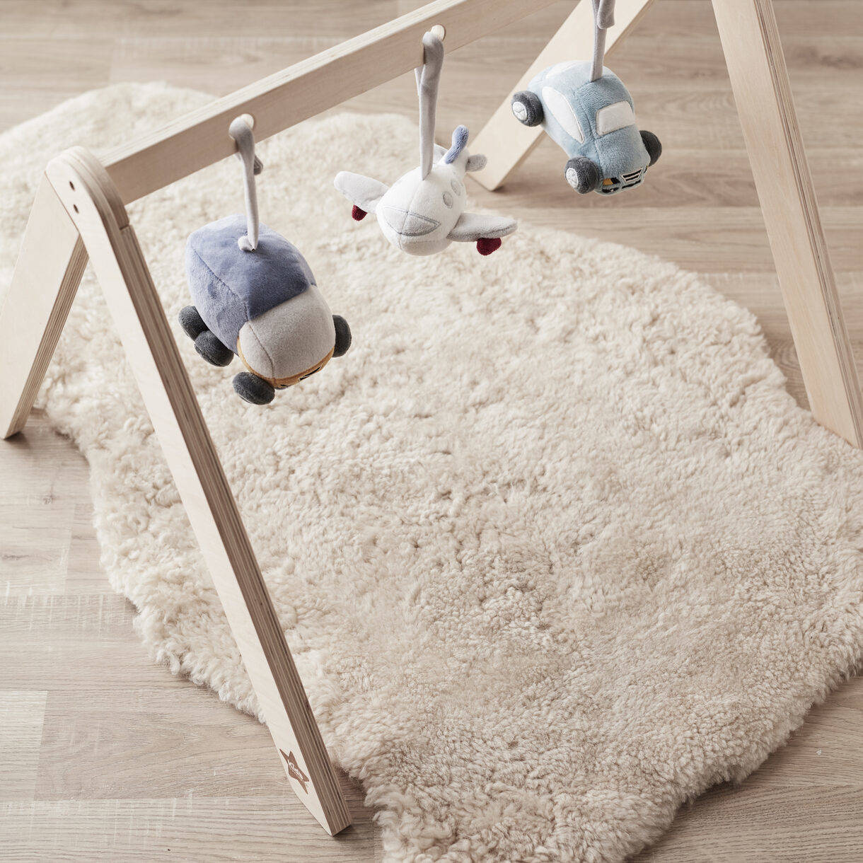 Kid's Concept - Baby gym naturalne drewno