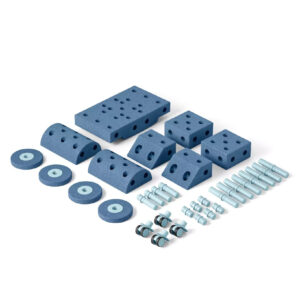 Klocki MODU Dreamer set 34 el. niebieski