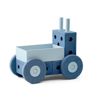 Klocki MODU Pchacz 3w1 niebieski