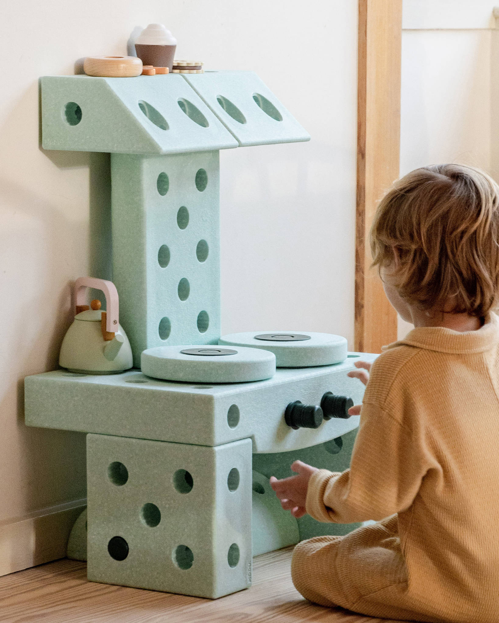 MODU - zestaw 4 piankowych kół miętowe