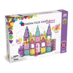 Klocki Magnetyczne Zamek DLX 48 el. Magna-Tiles