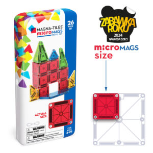 Klocki magnetyczne Travel microMAGS 26 el. Magna-Tiles