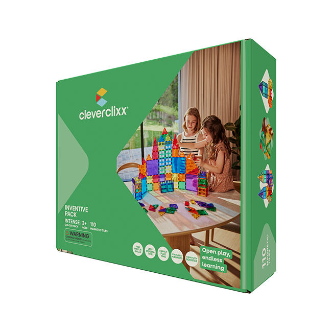 klocki magnetyczne cleverclixx 110 el.