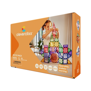 Cleverclixx Klocki magnetyczne Petite Pastel Pack 36 el.