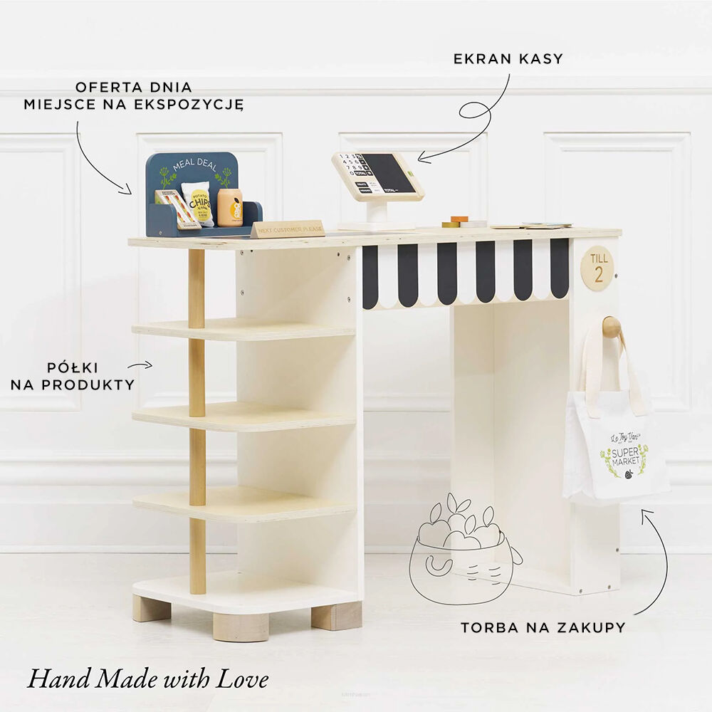 Drewniany sklep z akcesoriami Le Toy Van