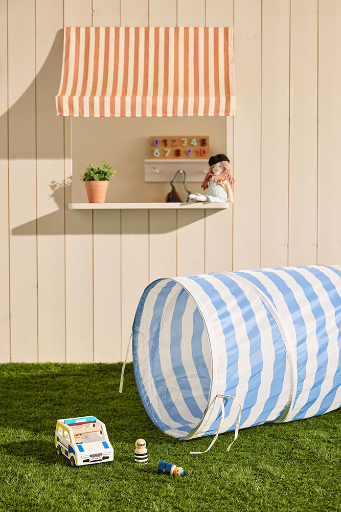 tunel do zabawy Kid's Concept stripe blue