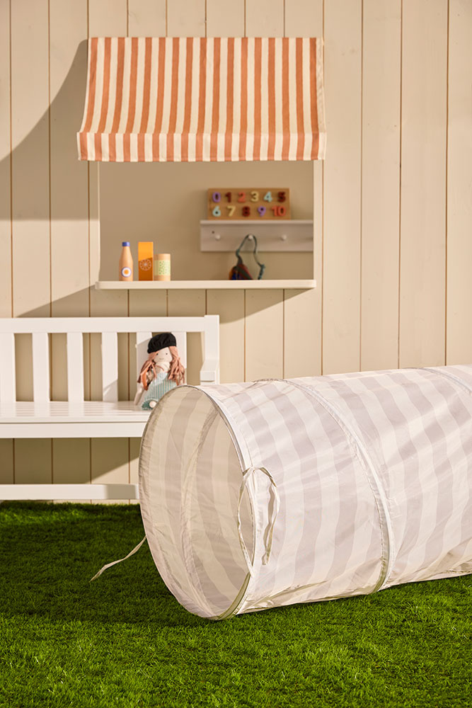 tunel do zabawy Kid's Concept stripe grey