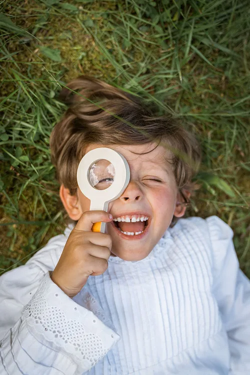 Zestaw odkrywcy kid's concept