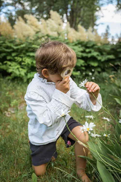 Zestaw odkrywcy kid's concept