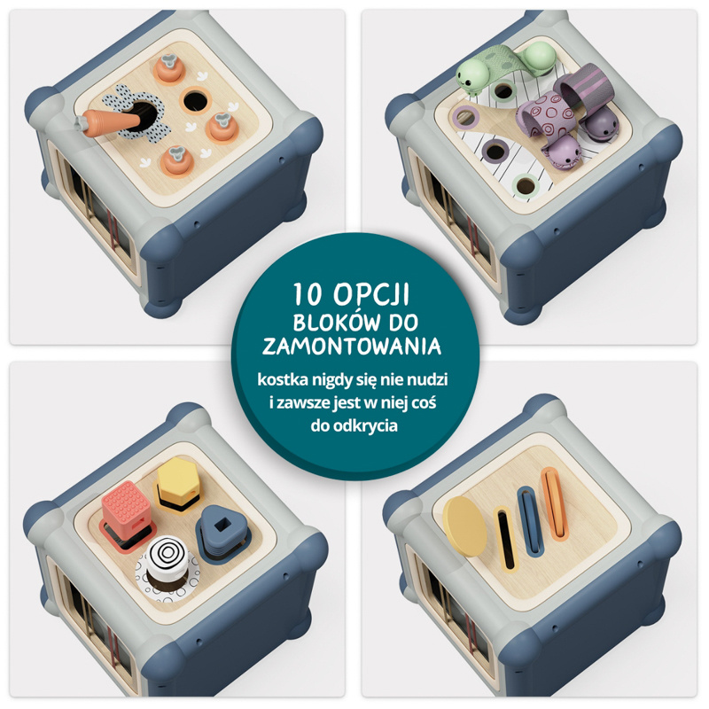 Kostka edukacyjna 10w1 Topbright