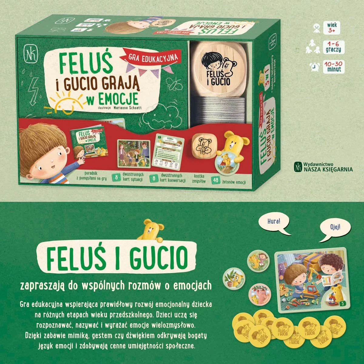 Feluś i gucio grają w emocje