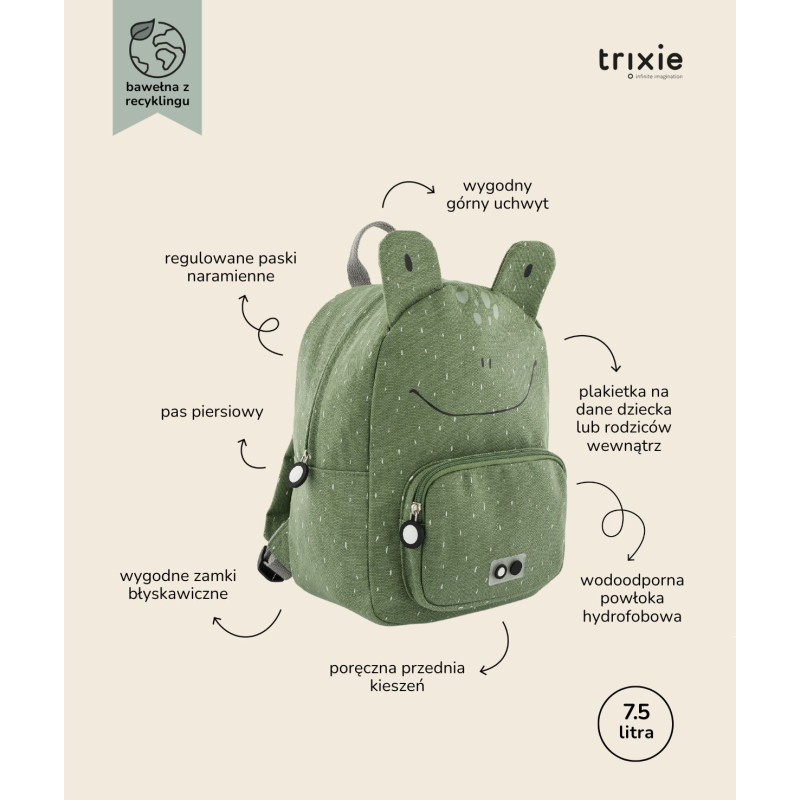 Plecak Trixie – ŻABA