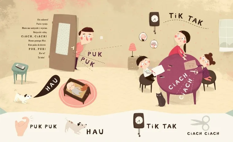 Książka pucio uczy się mówić