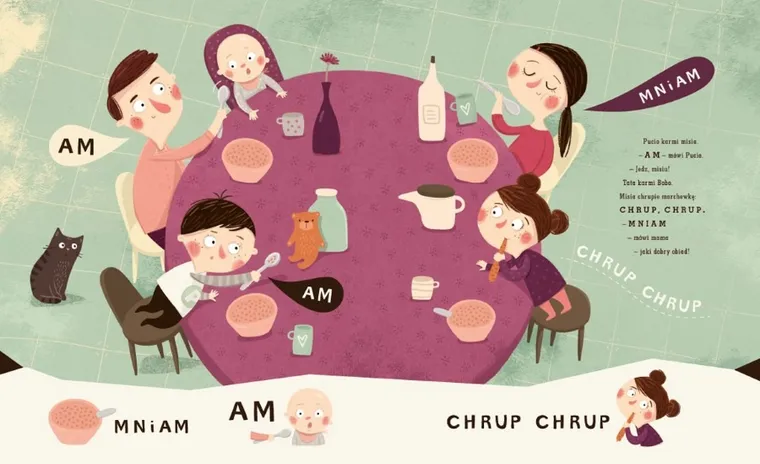 Książka pucio uczy się mówić