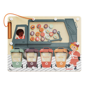 ukladanka magnetyczna topbright segregacja śmieci