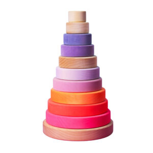 wieża drewniana grimms różowa