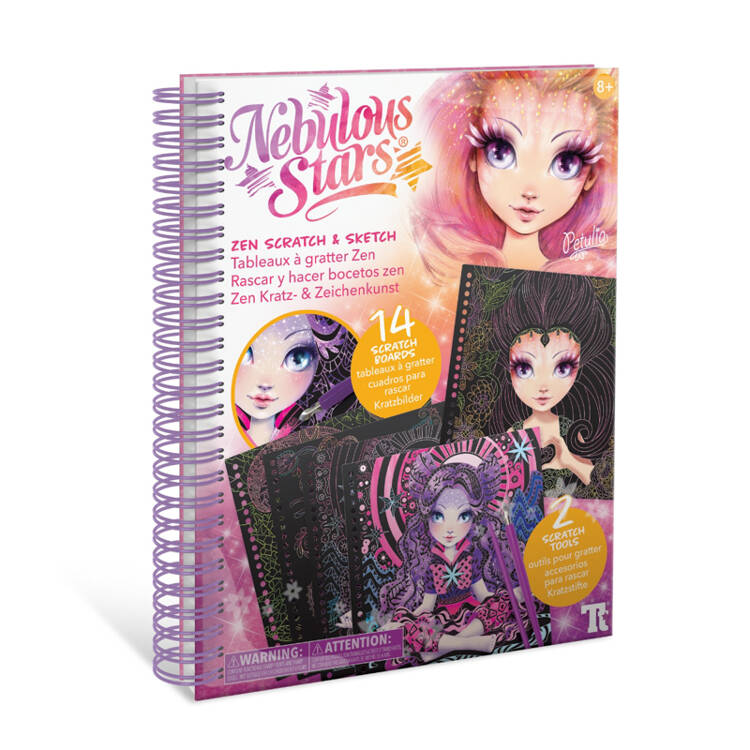 Zdrapywanka z rysikiem Nebulous Stars