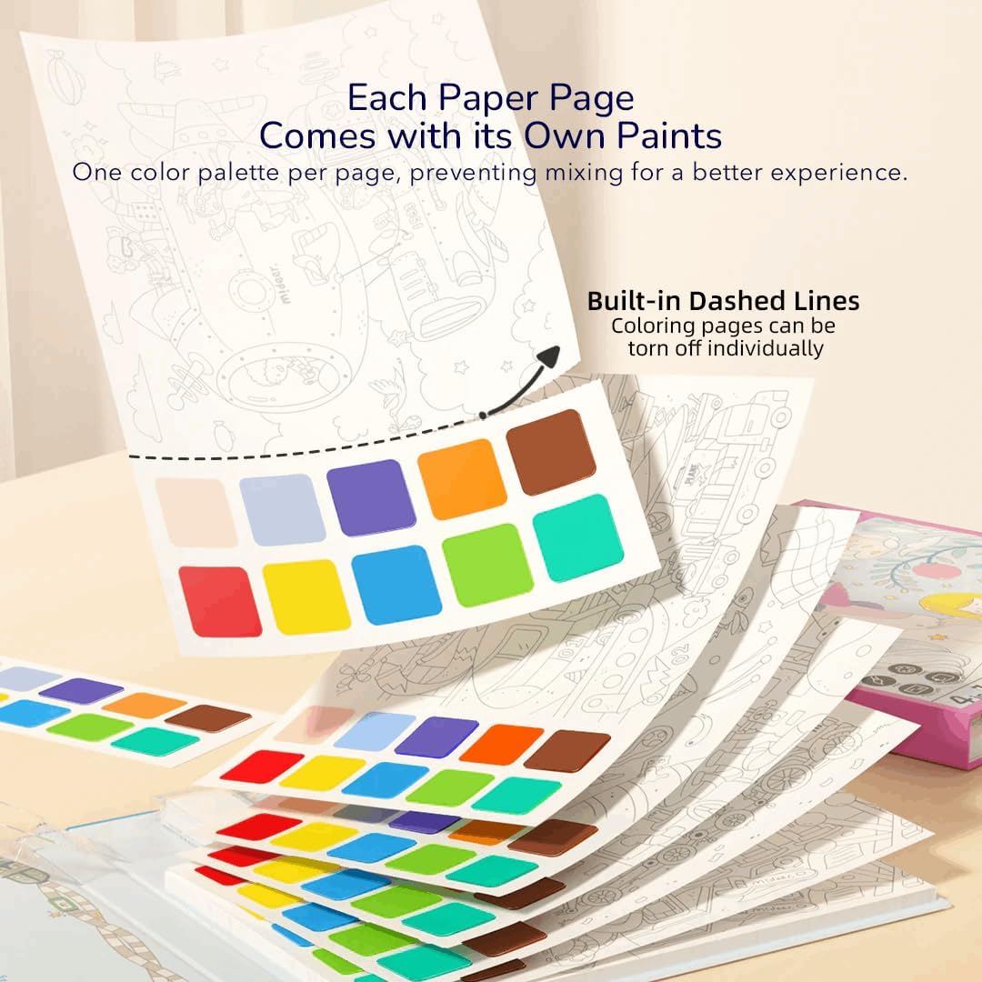 Kolorowanka z pisakiem Mideer Wróżkowe Sny