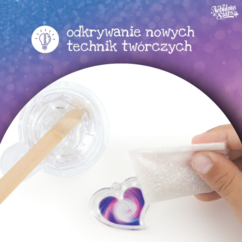 Zestaw do robienia biżuterii talizman Nebulous Stars