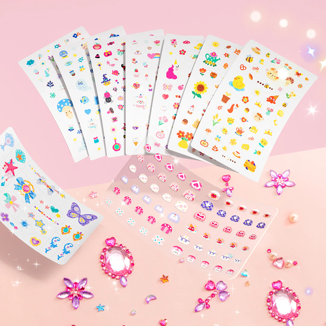 Zestaw kreatywny naklejki – Ogród Elfów Mideer